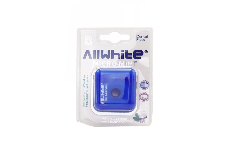 نخ دندان allwhite نعنایی