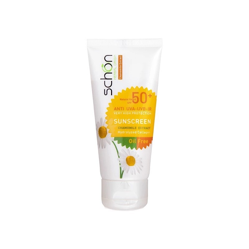  کرم ضدآفتاب رنگی فاقد چربی شون با رنگ طبیعی، با +SPF50، حاوی محافظ UVA ،UVB 