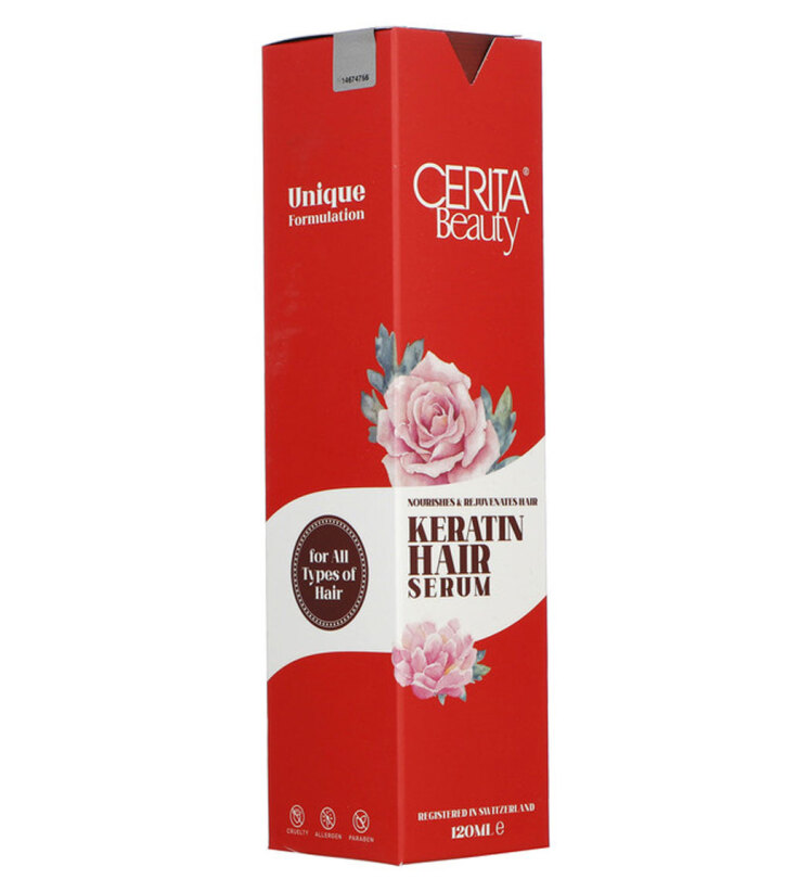 سرم تقویت کننده مو سریتا مدل Keratin