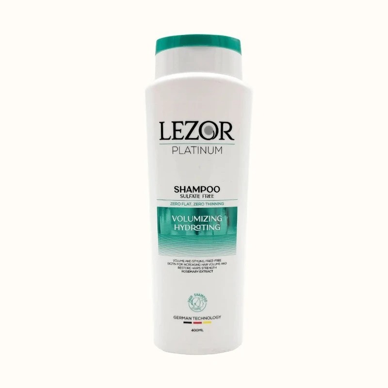  شامپو lezor مدل حجم دهنده 