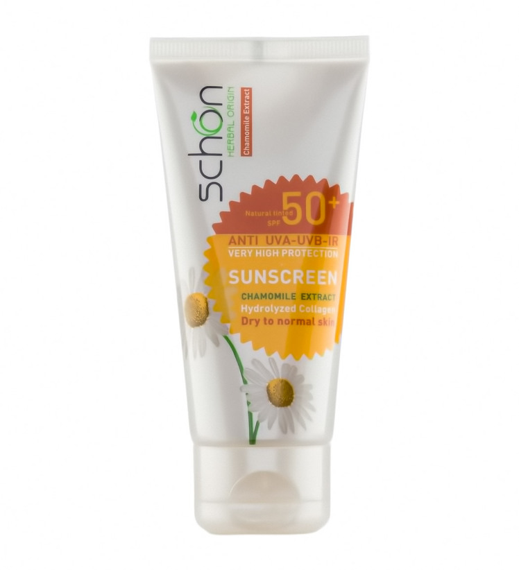 کرم ضد آفتاب رنگی شون +SPF50 مدل Herbal Origin محافظ UVA ،UVB مناسب پوست‌های خaa