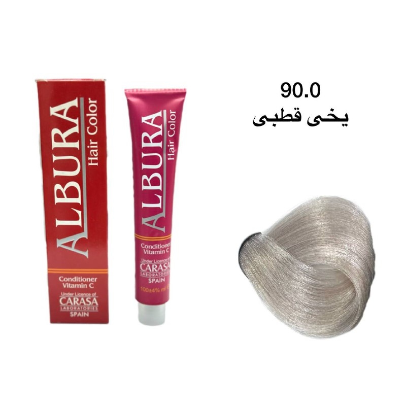  رنگ آلبورا شماره 90.0 