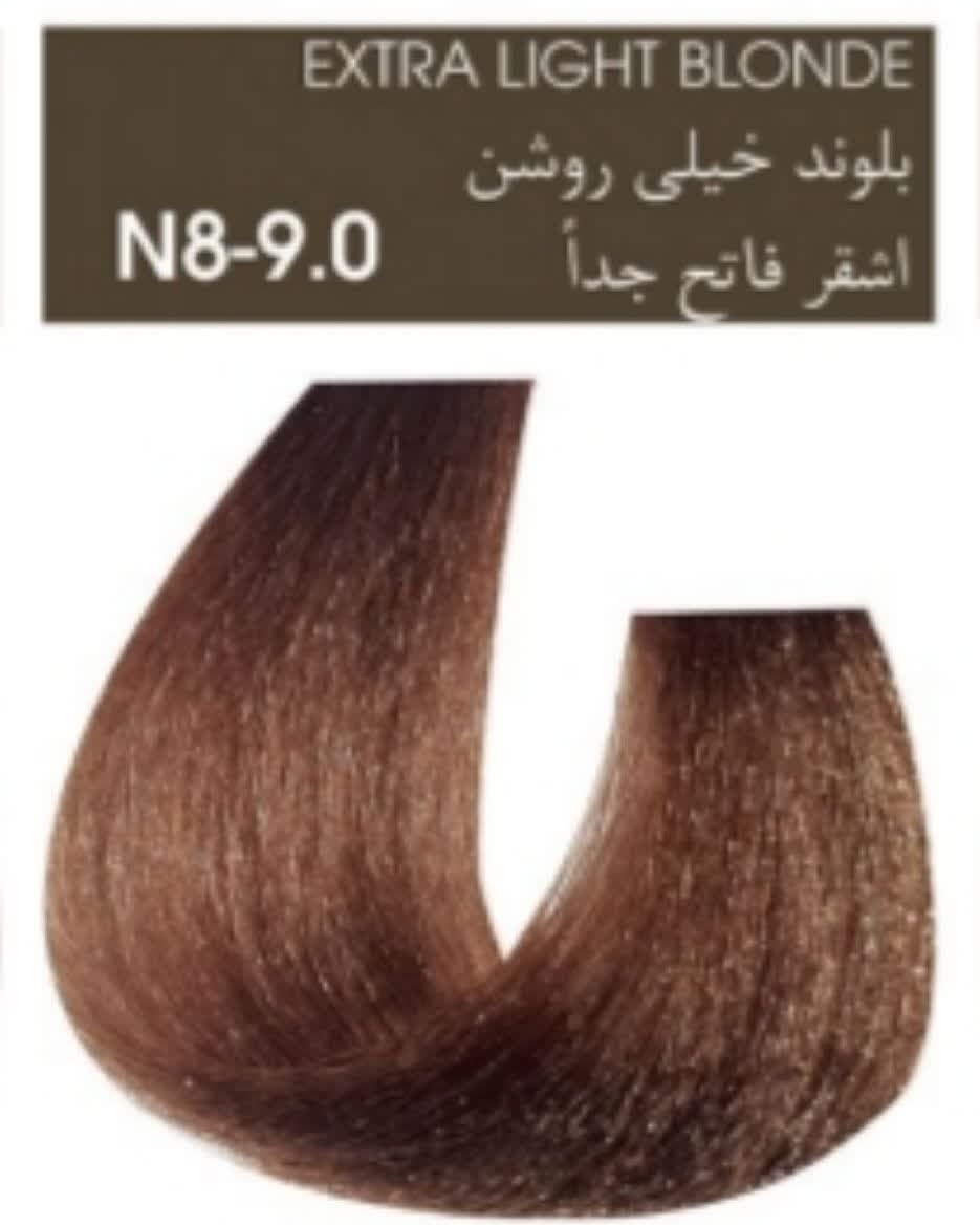  رنگ بلگا شماره N8 
