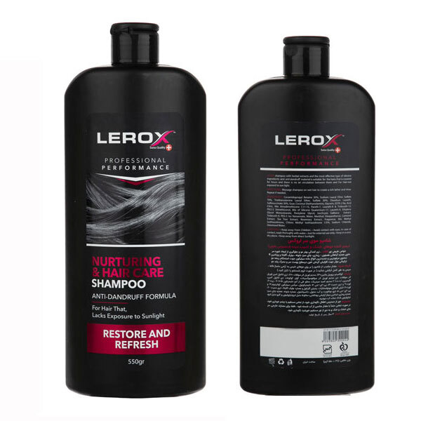 شامپو مدل HAIR CARE لروکس