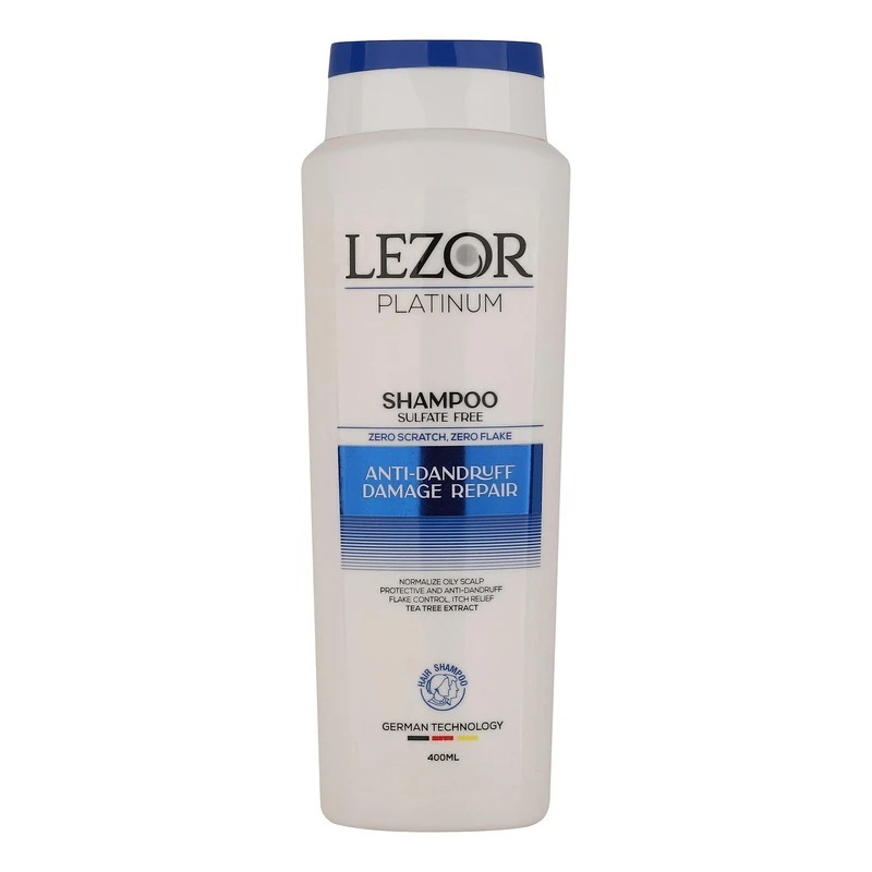  شامپو lezor فری سولفات ضد شوره 
