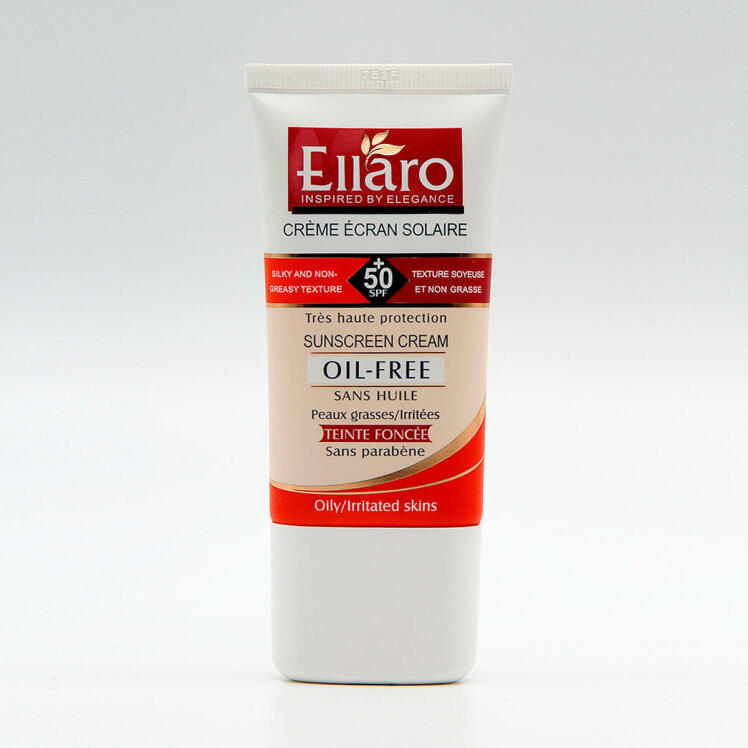 ضد افتاب رنگ الارو پوست چرب spf 50