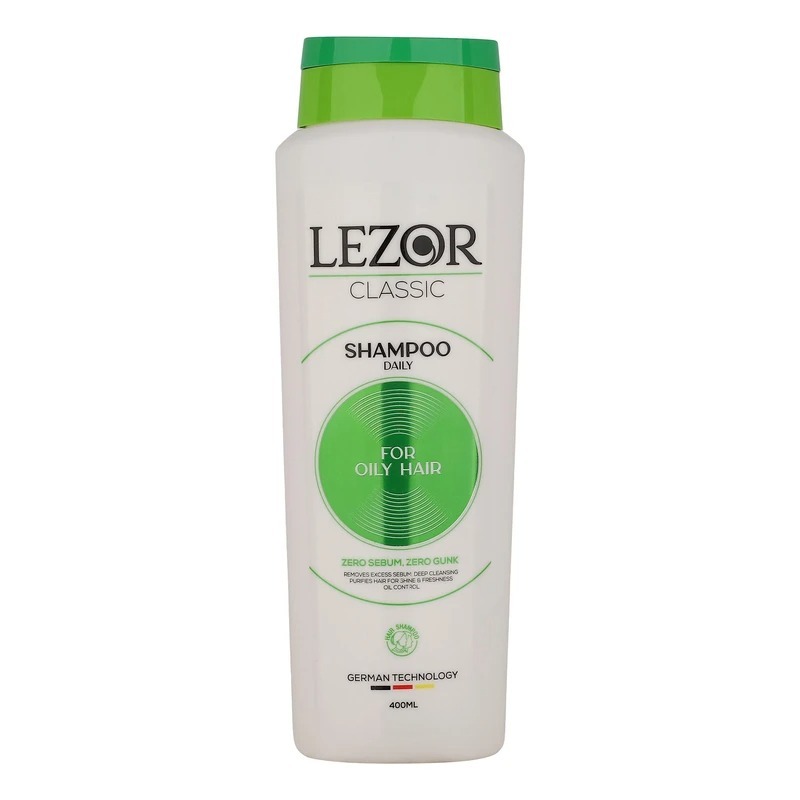  شامپو lezor موهای چرب 