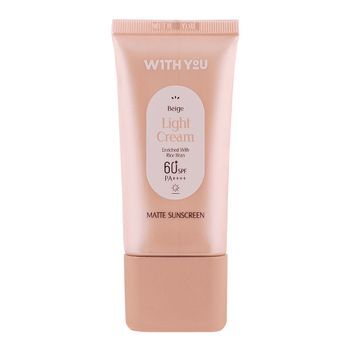 ضد آفتاب رنگی ویت یو light cream