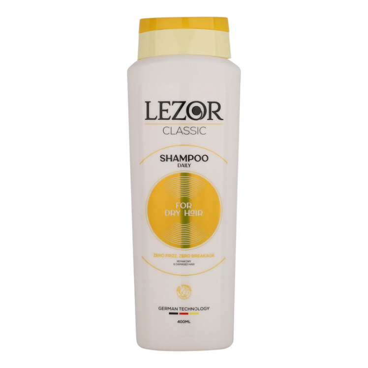 شامپو lezor مدل کلاسیک موهای خشک